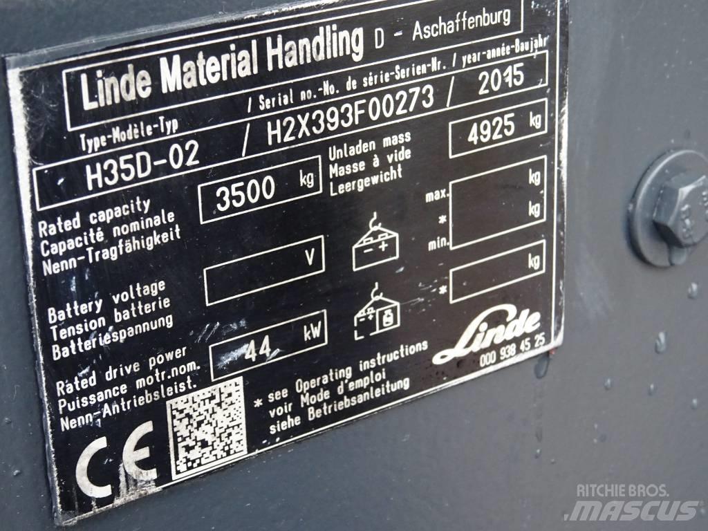 Linde H35D-02 Carretillas diesel