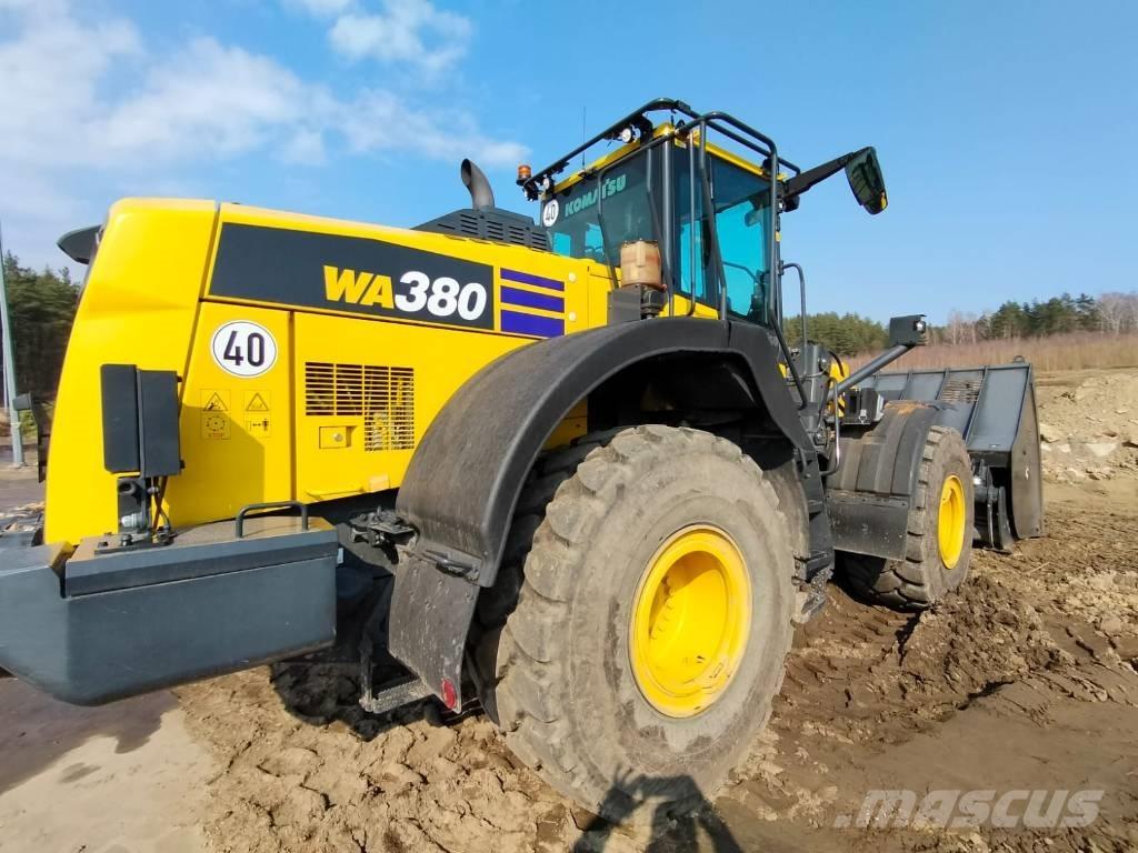 Komatsu WA 380-8 Cargadoras sobre ruedas