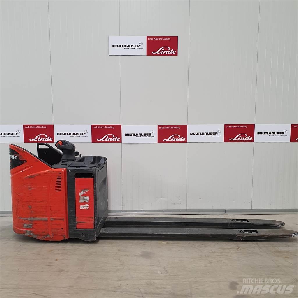 Linde T20SP-lang Transpaletas Electricas