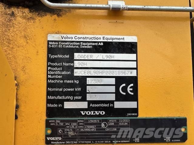 Volvo L 90 H Cargadoras sobre ruedas