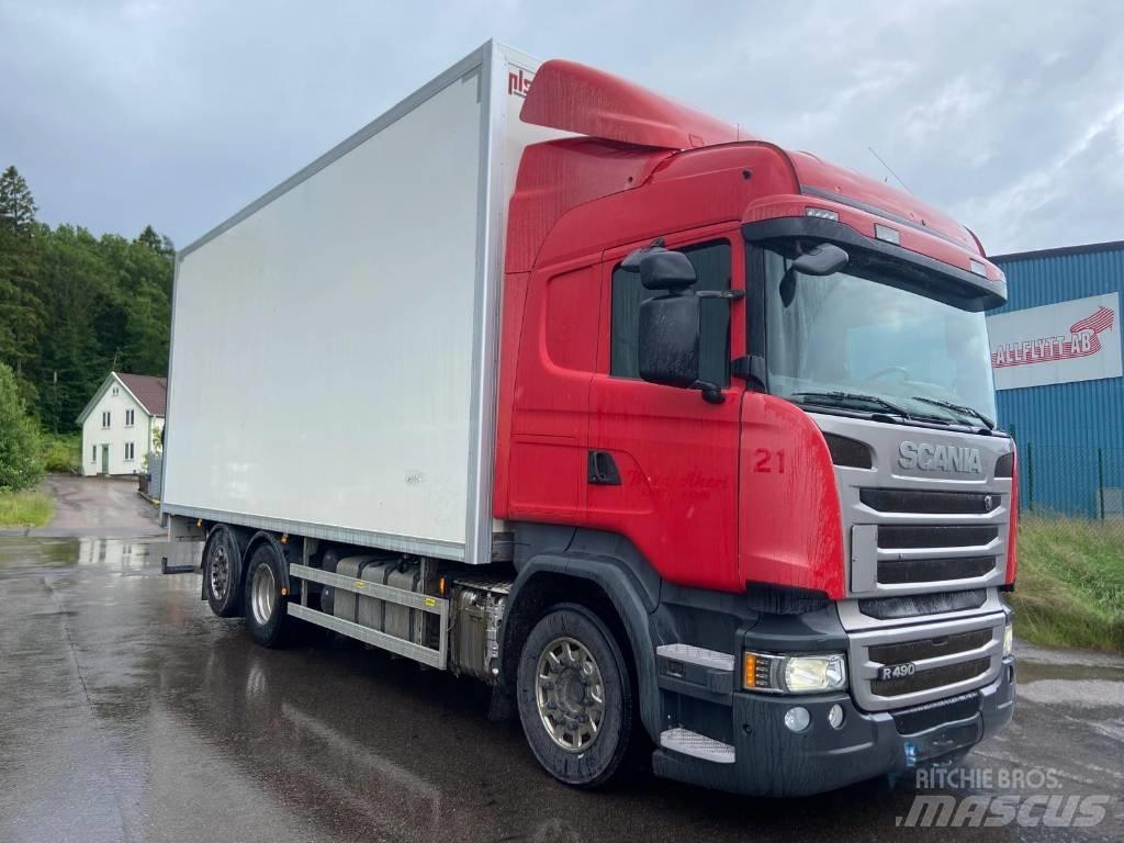 Scania R 490 LB Camiones caja cerrada