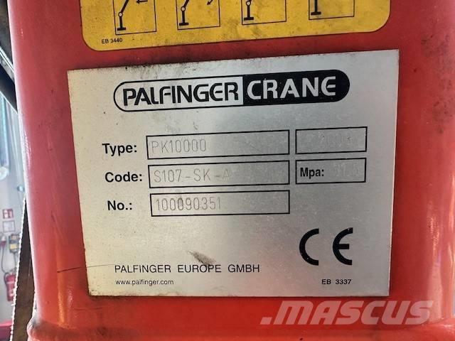 Palfinger PK 10000 Grúas cargadoras