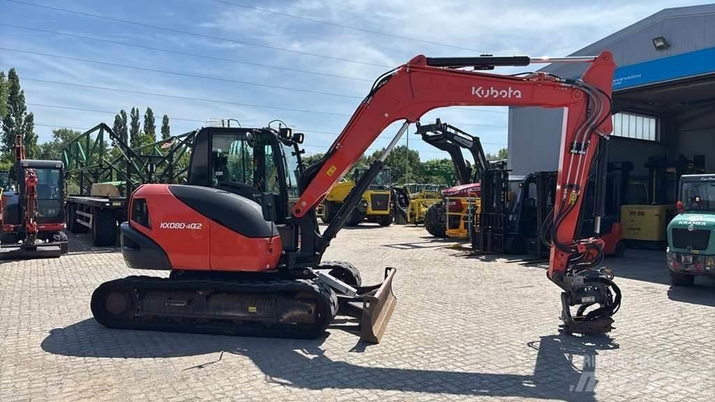 Kubota KX080-4 Excavadoras especiales