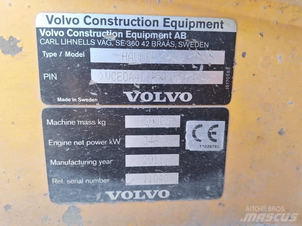 Volvo A40F DUMPPERI Dúmpers articulados