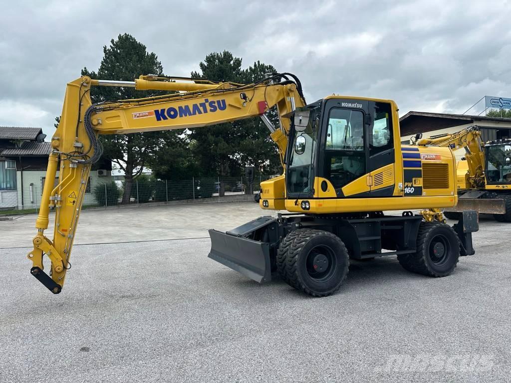Komatsu PW 160-11EO Excavadoras de ruedas