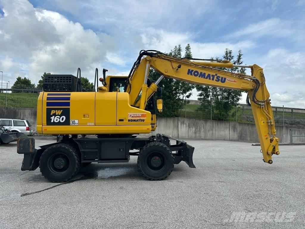 Komatsu PW 160-11EO Excavadoras de ruedas