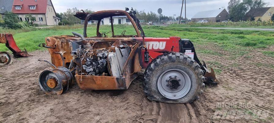 Manitou MLT 741 fork Retroexcavadoras