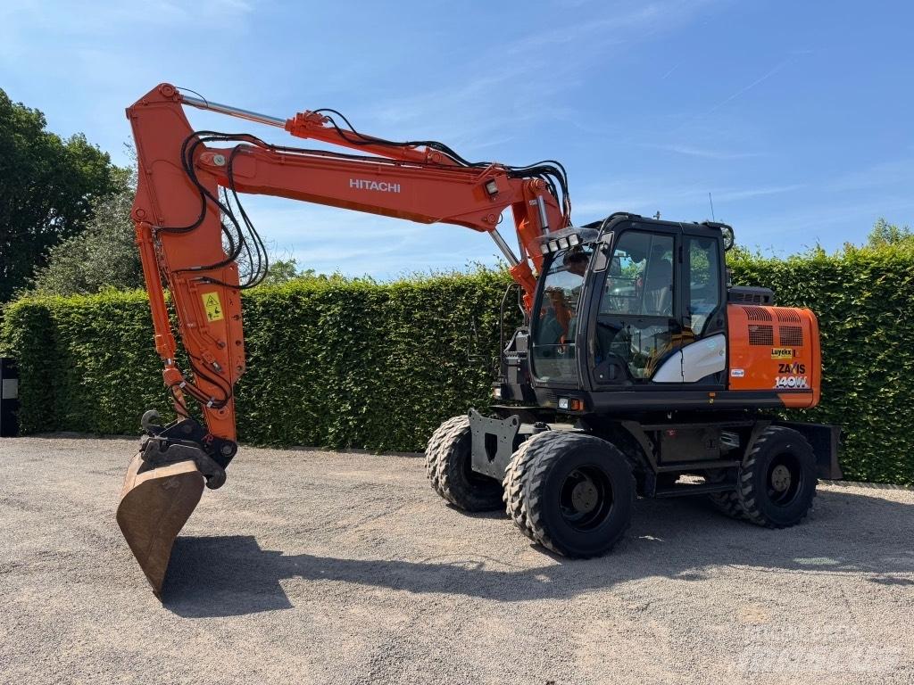 Hitachi Zaxis 140 W Excavadoras de ruedas