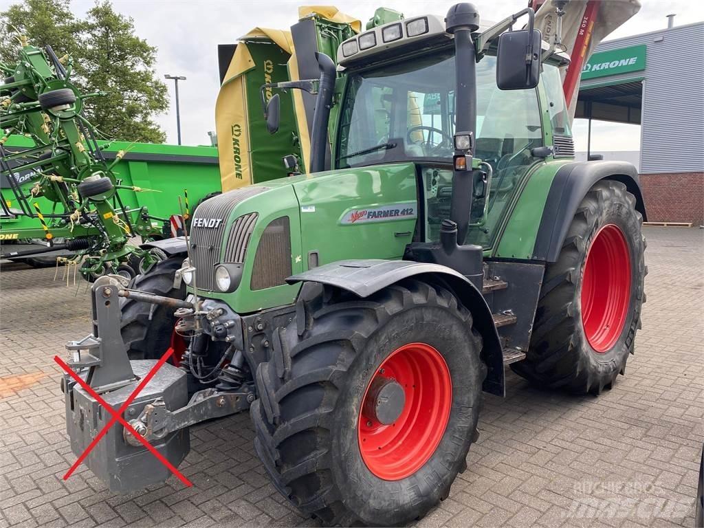 Fendt 412 vario Tractores