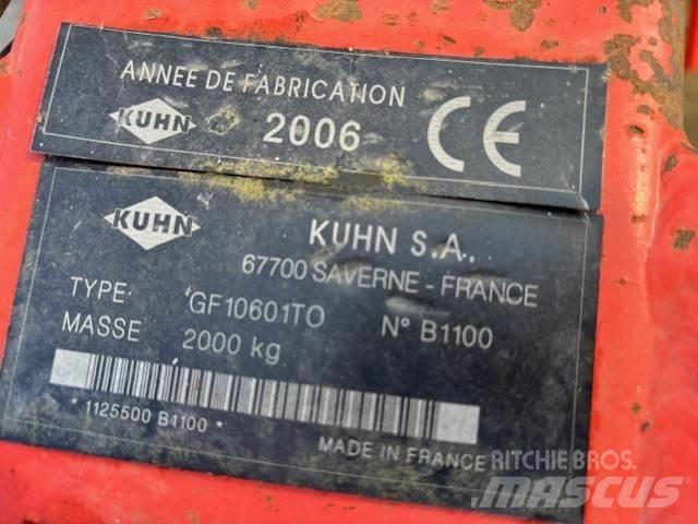 Kuhn GF 10601 TO Rastrillos y henificadores