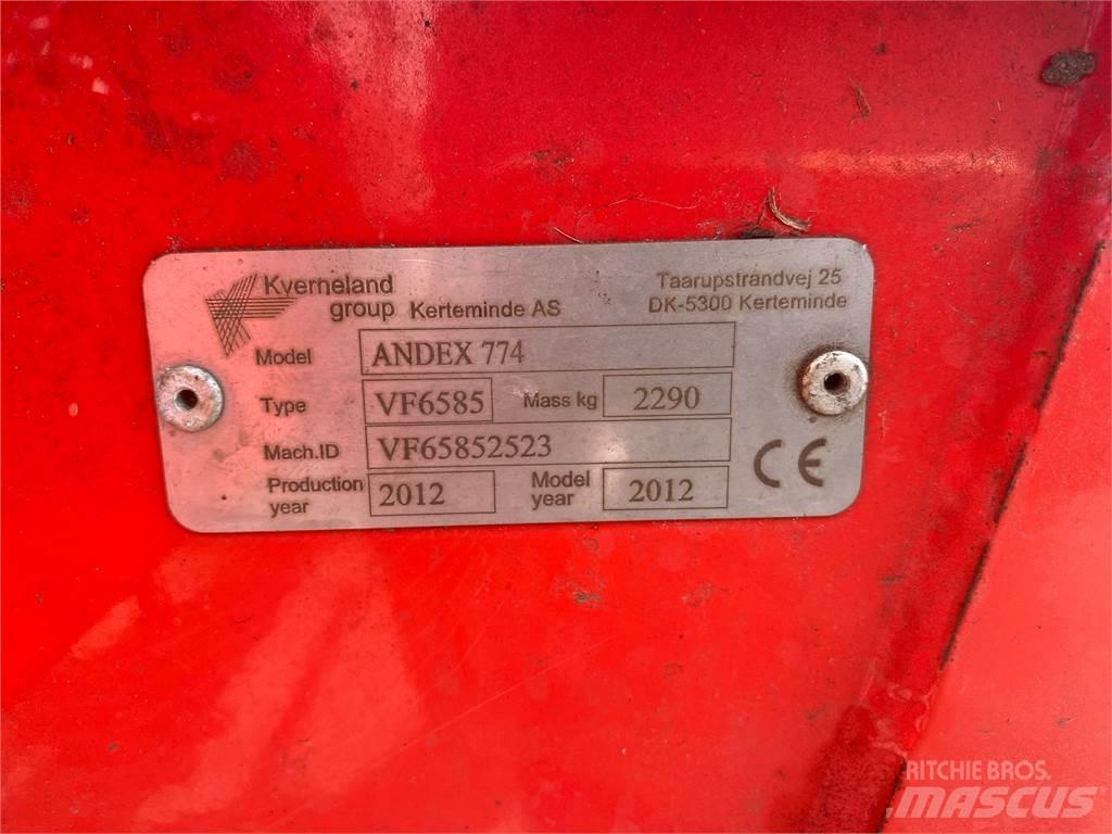 Vicon andex 774 Rastrillos y henificadores
