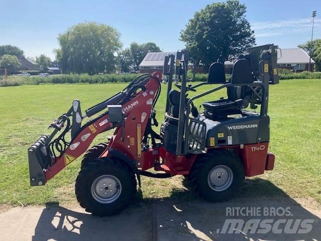 Weidemann 1140 Palas cargadoras frontales