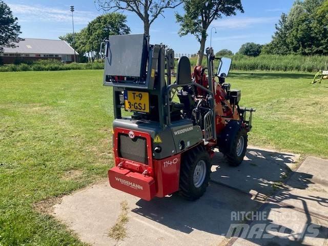 Weidemann 1140 Palas cargadoras frontales