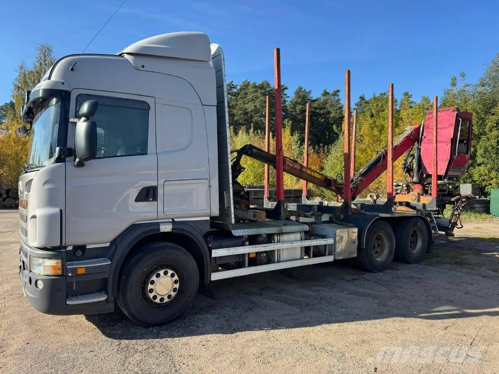 Scania G 440 Transporte de madera