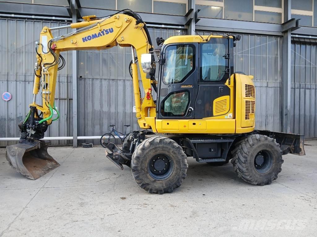 Komatsu PW 98 MR-11 Excavadoras de ruedas