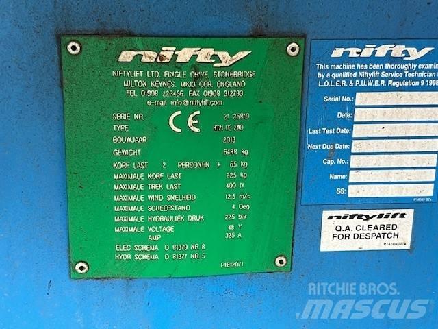 Niftylift HR 21 D E Plataforma de trabajo articulada