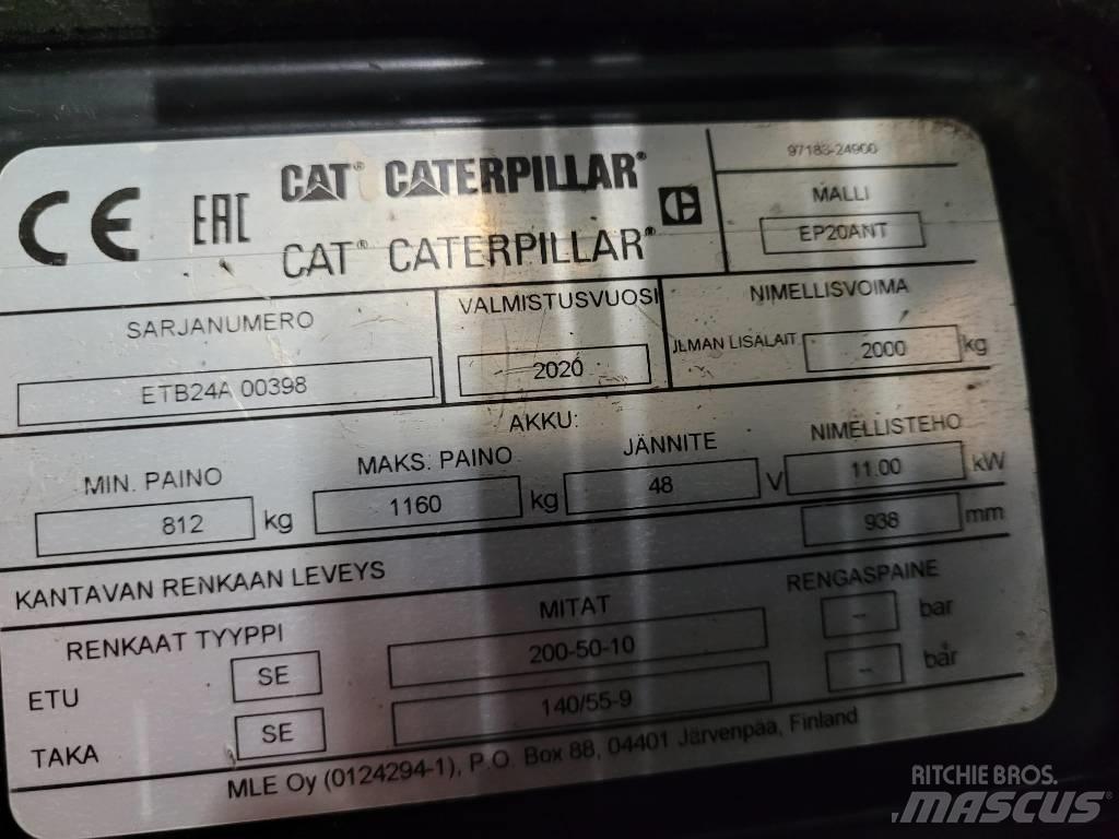 CAT EP20ANT Carretillas de horquilla eléctrica