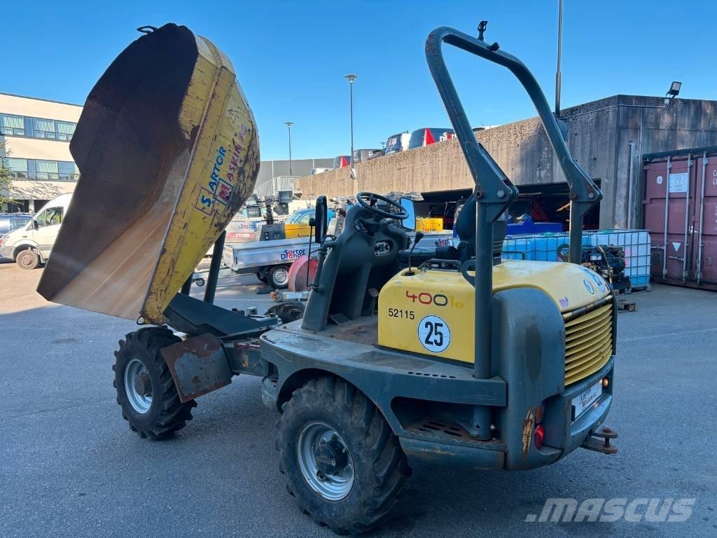 Wacker Neuson 4001 Dúmpers de obra