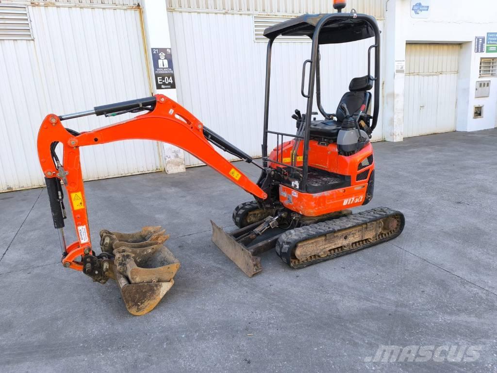 Kubota U 17-3 Mini excavadoras < 7t