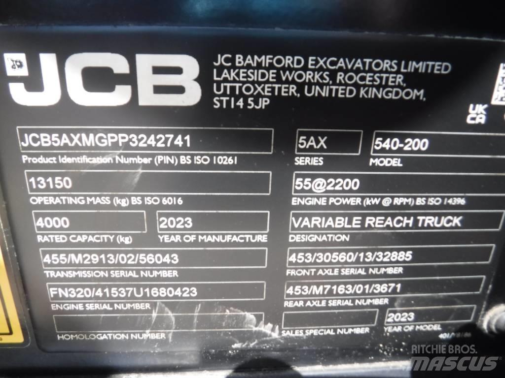 JCB 540-200 Carretillas telescópicas