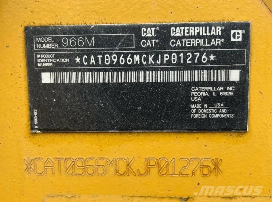 CAT 966 M Cargadoras sobre ruedas