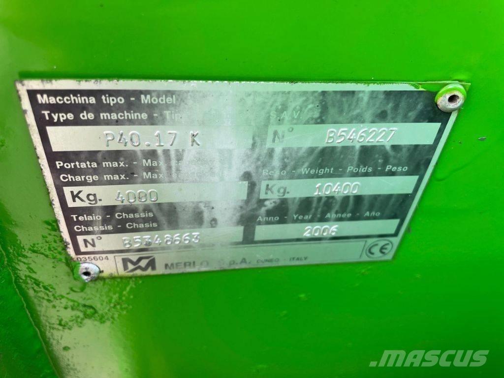 Merlo P 40.17 K Carretillas telescópicas