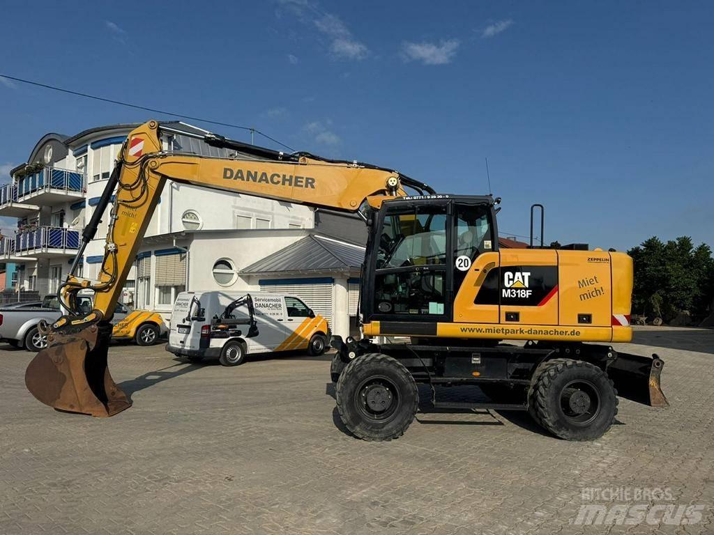 CAT M 318 F Excavadoras de ruedas