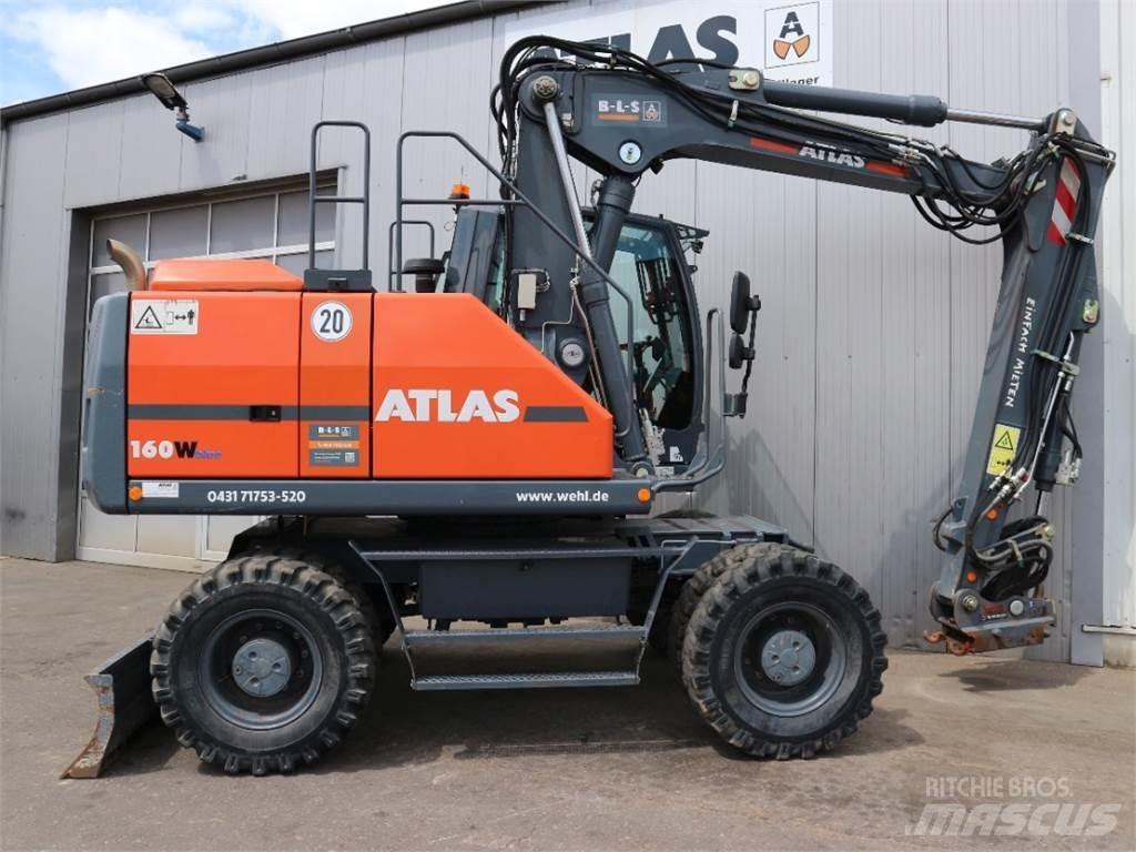 Atlas 160W-BLUE Excavadoras de ruedas