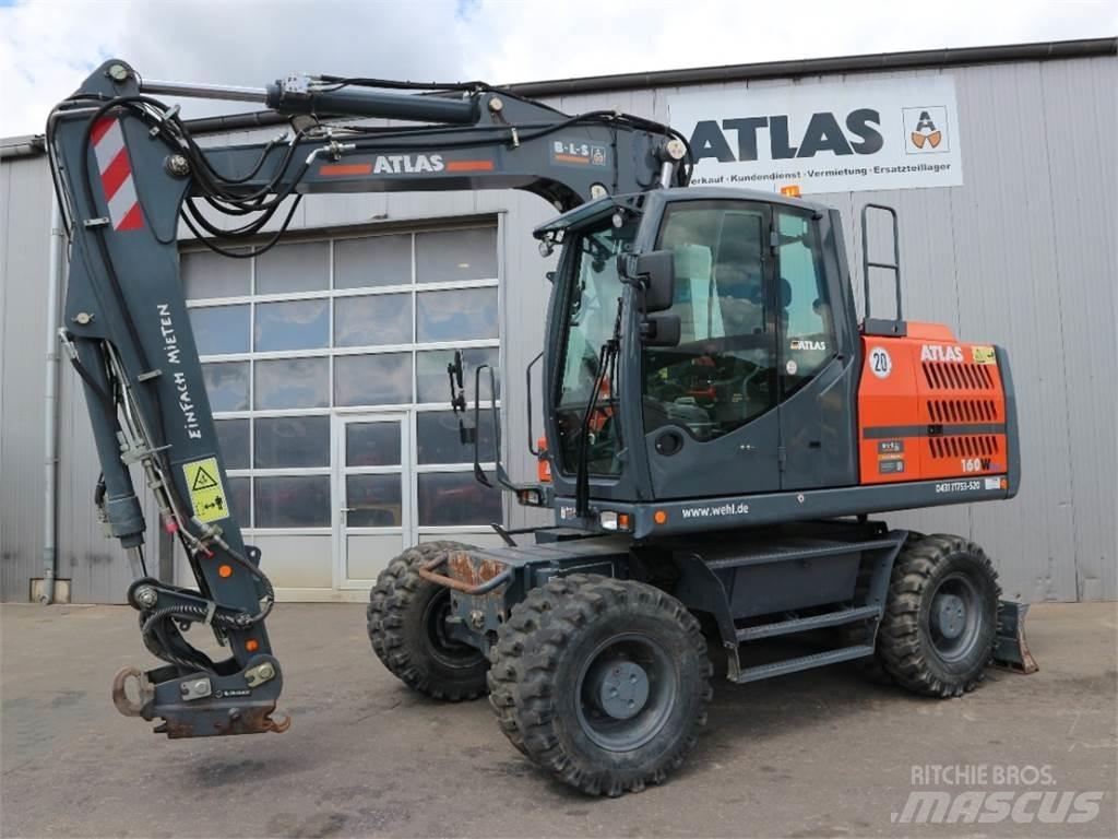 Atlas 160W-BLUE Excavadoras de ruedas