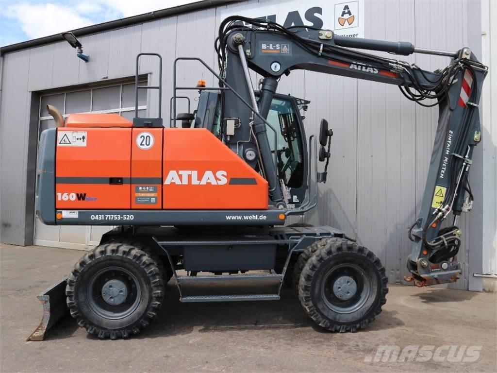 Atlas 160W-BLUE Excavadoras de ruedas