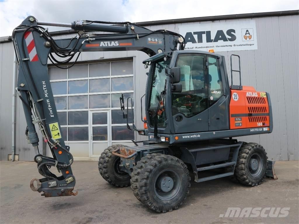Atlas 160W-BLUE Excavadoras de ruedas