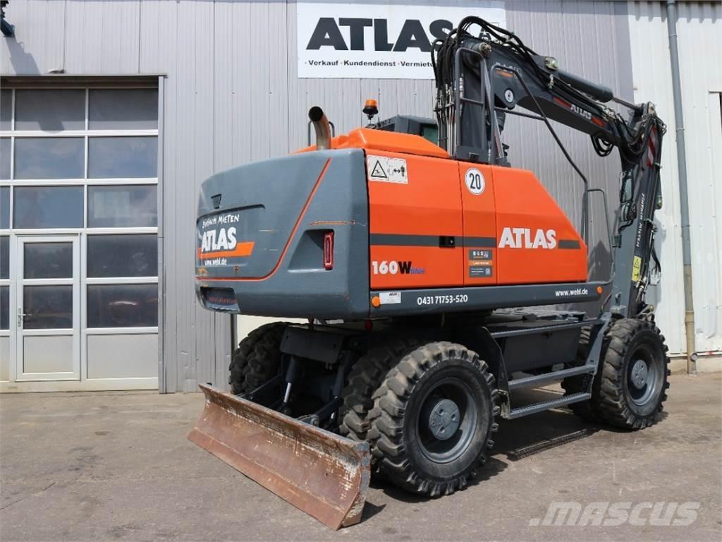 Atlas 160W-BLUE Excavadoras de ruedas
