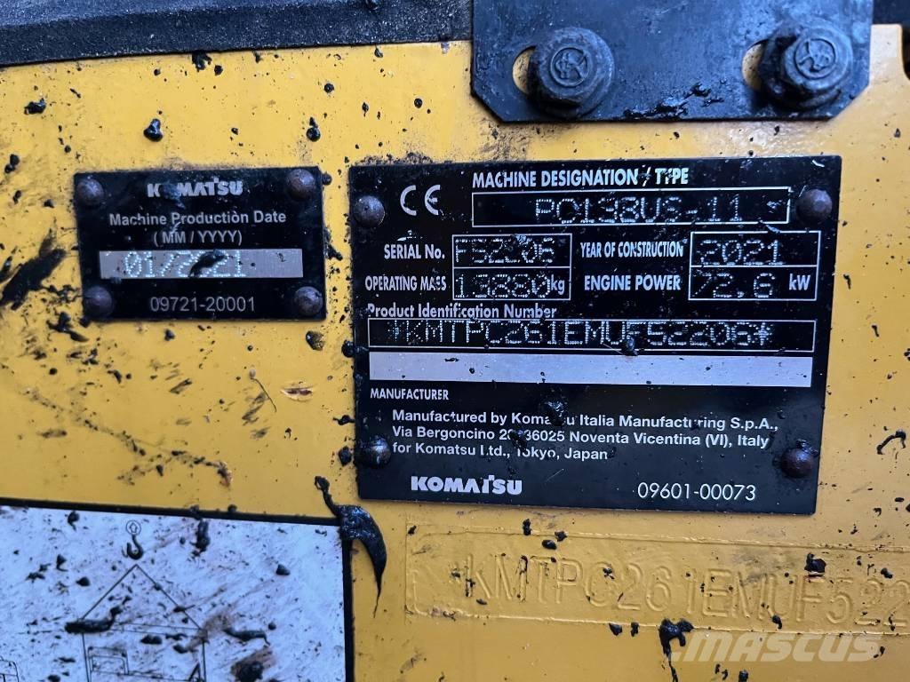 Komatsu PC 138 US-11 Excavadoras de cadenas