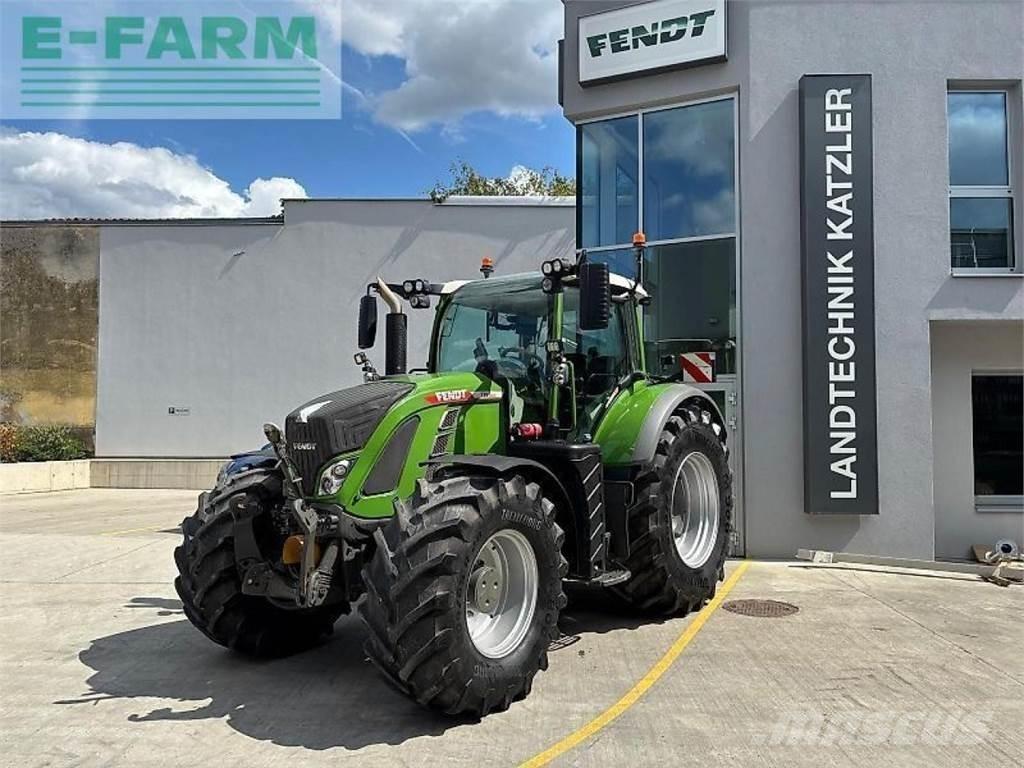 Fendt 724 vario Tractores