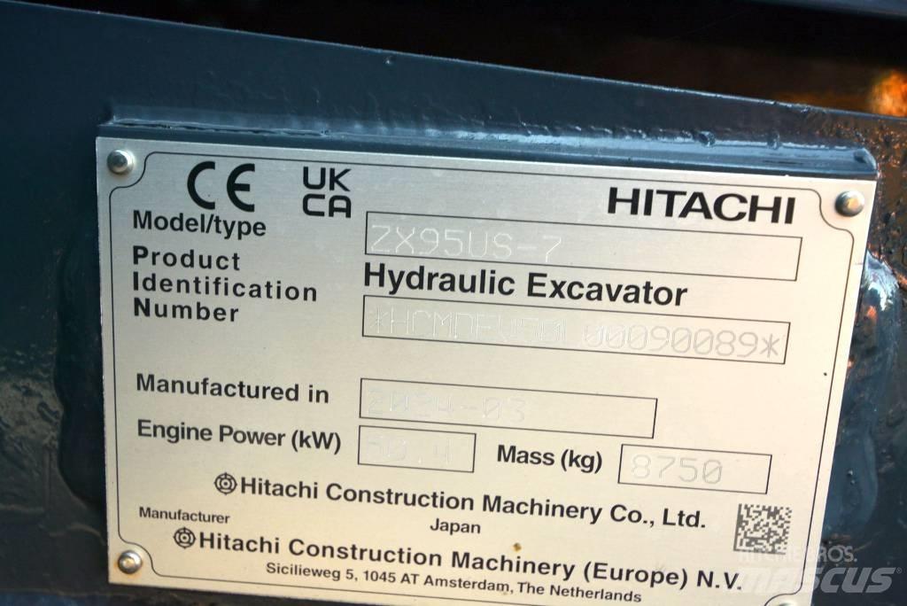 Hitachi ZX 95 US-7 Excavadoras 7t - 12t