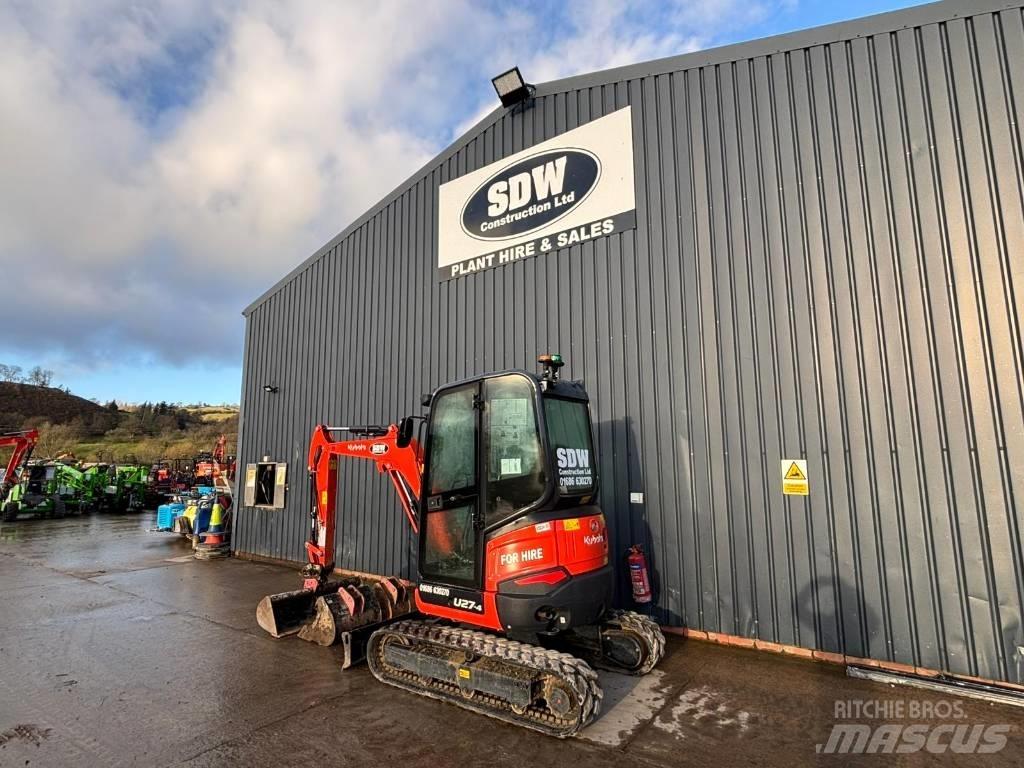 Kubota U 27-4 Mini excavadoras < 7t