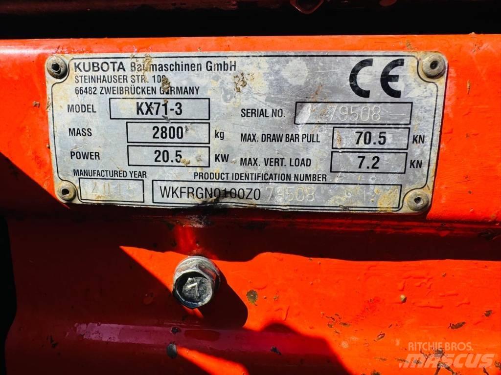 Kubota KX 71-3 Mini excavadoras < 7t