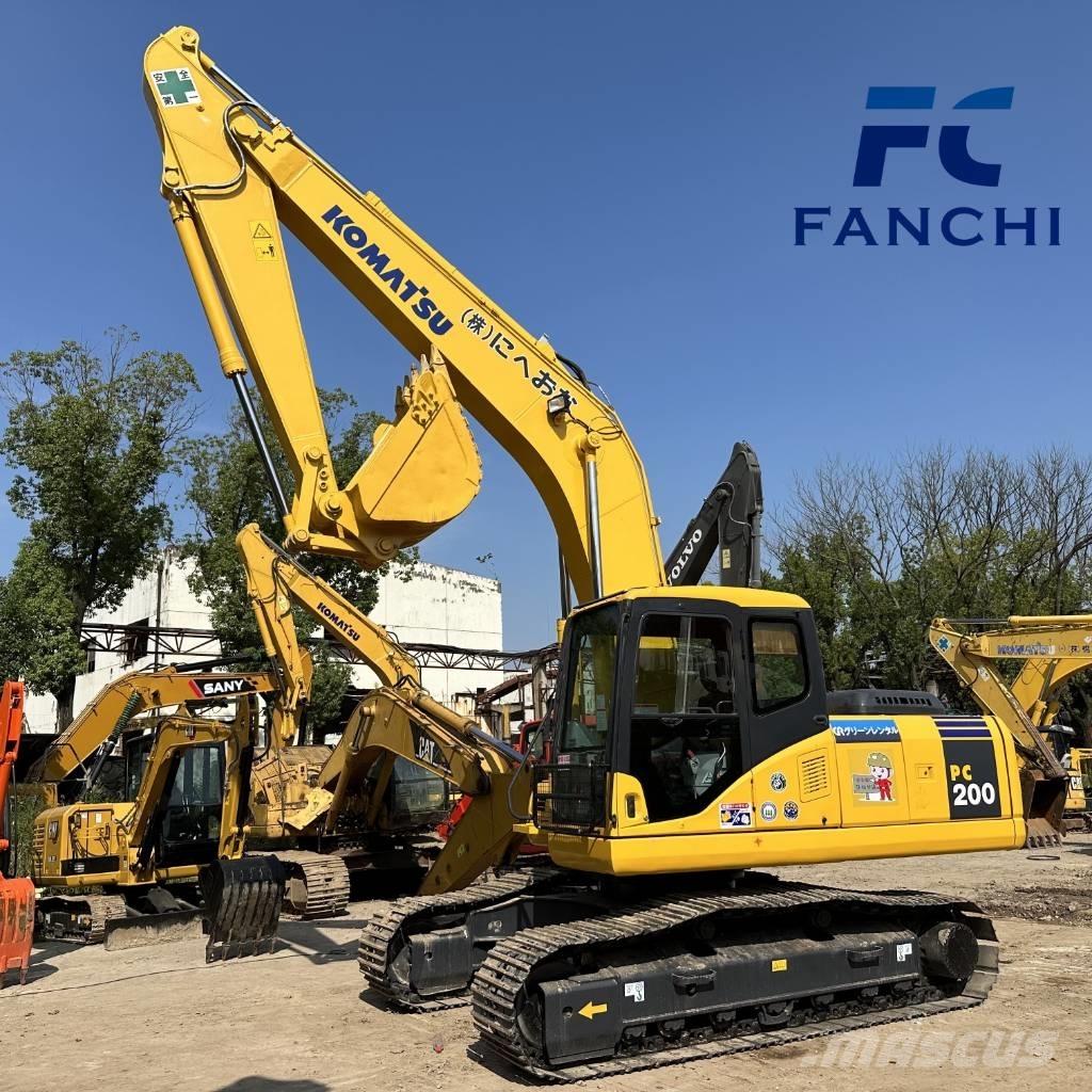 Komatsu PC 200 Excavadoras de cadenas