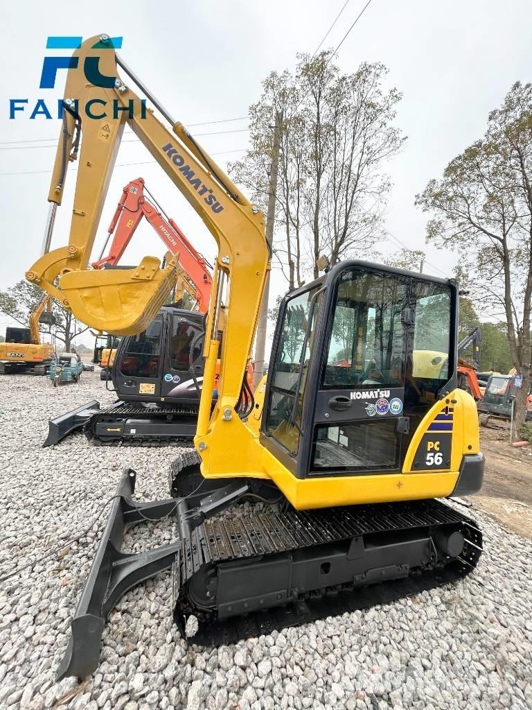 Komatsu pc56 Excavadoras de cadenas