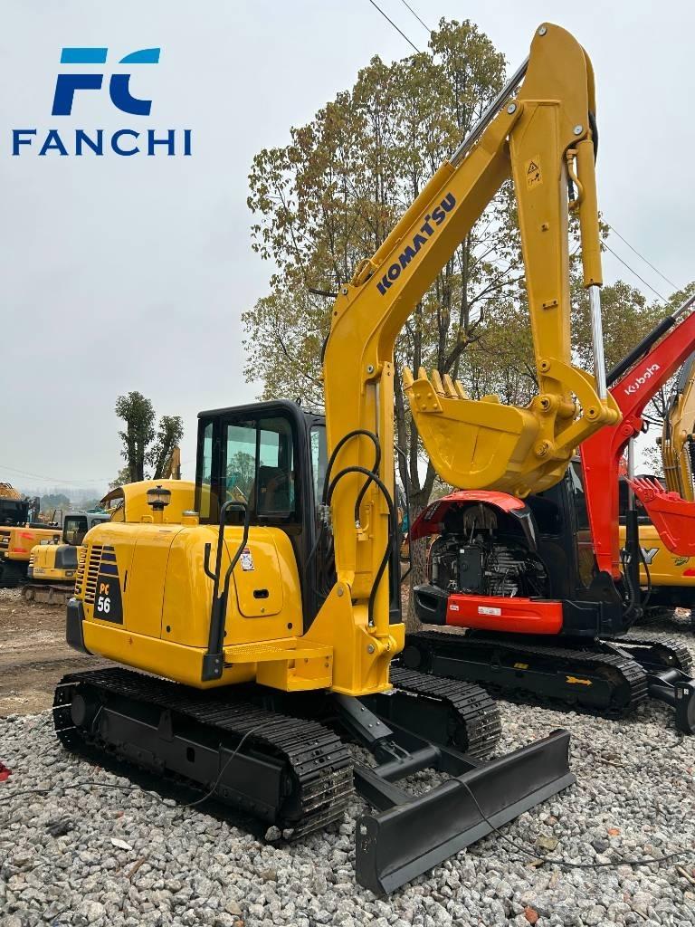 Komatsu pc56 Excavadoras de cadenas