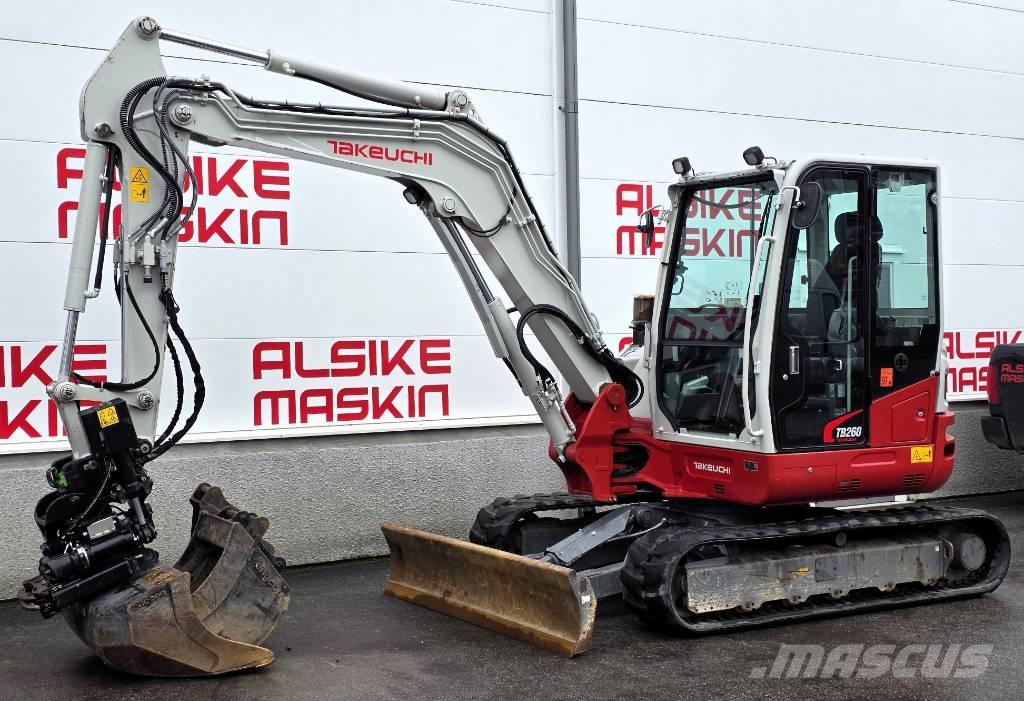 Takeuchi TB 260 Mini excavadoras < 7t