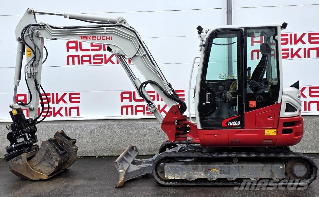 Takeuchi TB 260 Mini excavadoras < 7t