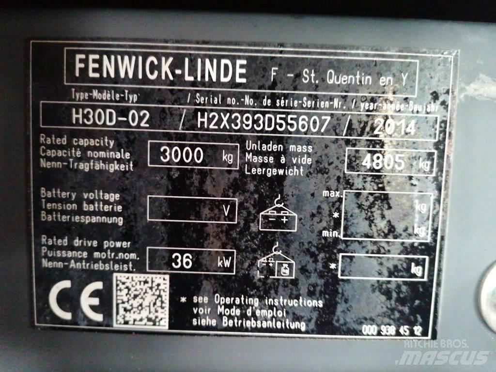 Linde H30D-02 Carretillas diesel