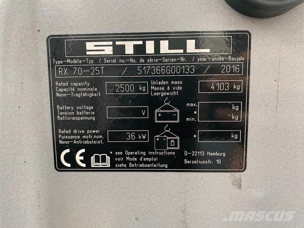 Still RX70-25T Carretillas LPG