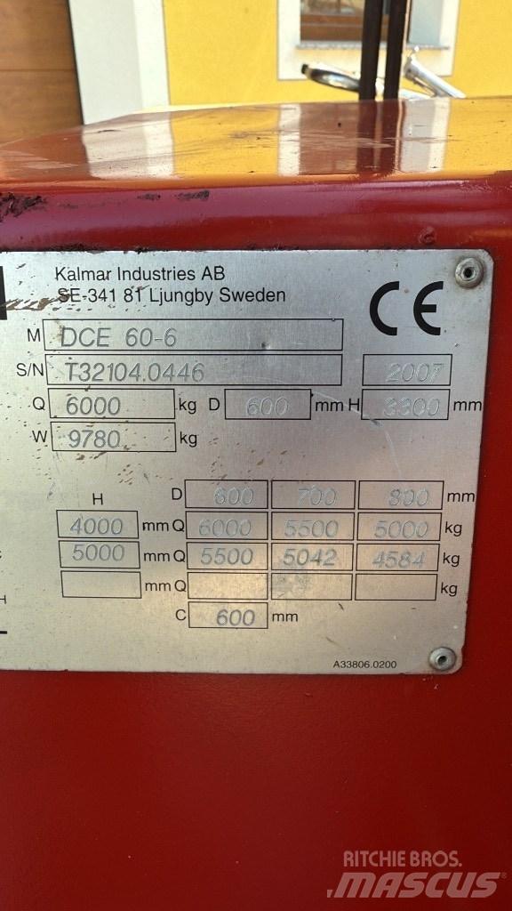 Kalmar DCE 60-6 Carretillas diesel