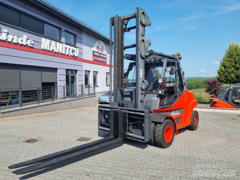 Linde H80T-01/900 Carretillas LPG