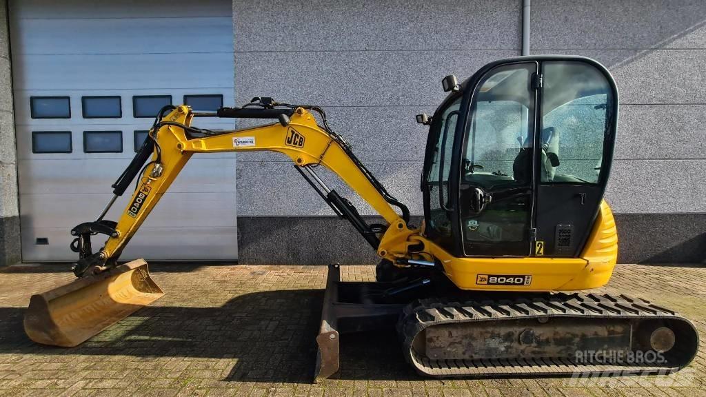 JCB minigraver 8040 Minigrúas
