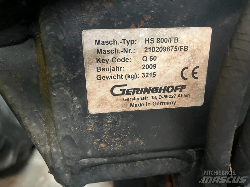 Geringhoff HS 800/FB Cabezales de cosechadoras combinadas