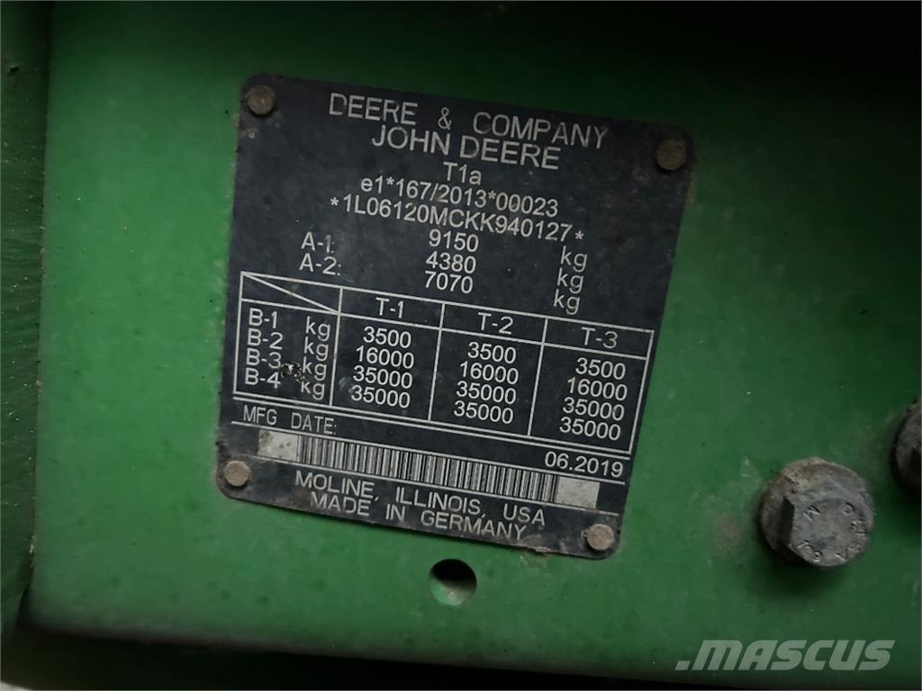 John Deere 6120M Tractores