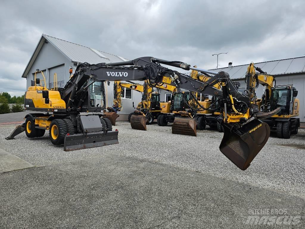 Volvo EW 160 D Excavadoras de ruedas